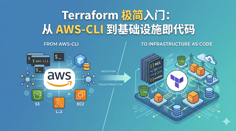 Terraform 极简入门：从 AWS-CLI 到基础设施即代码（IaC）